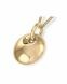 Pingente de freixo 14k. ouro amarelo