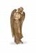 Escultura funerária de anjo – 3D, independente, com encaixe na parte inferior