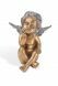 Estátua comemorativa de anjo sentado – 3D, independente, com encaixe na parte inferior