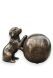 Mini urna cinzas em bronze