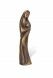 Estátua comemorativa de Maria com criança – 3D, independente, com encaixe na parte inferior