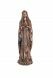 Estátua comemorativa de Maria com mãos postas – 3D, independente, com encaixe na parte inferior