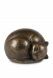 Mini urna funerária em bronze