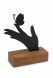Escultura comemorativa com urna para cinzas "Serenidade da alma"