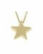 Colar símbolo 14k ouro amarelo