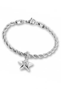 Pulseira para cinzas de cremação