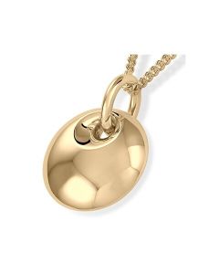 Pingente de freixo 14k. ouro amarelo