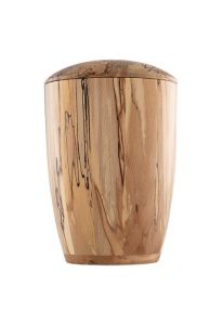 Urna funeraria de madera