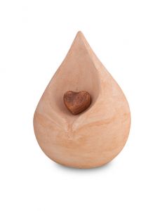 Urna funerária biodegradável