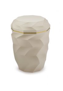 Urna para cinzas de cremação biodegradável impressa em 3D