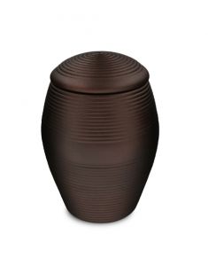 Urna para cinzas 'Memento' bronze acetinado