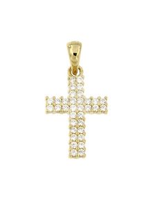 Pingente memorial em ouro amarelo 14k
