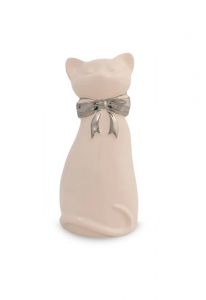 Urna funerária para gatos com gravata borboleta em diversas cores