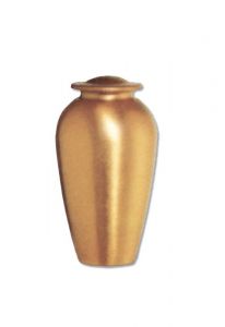 Miniurna funeraria bronce