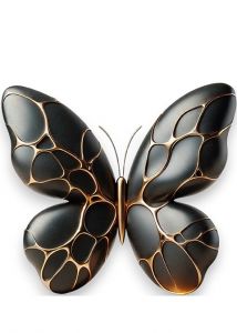 LEGEND Butterfly - Urna funerária de bronze artesanal