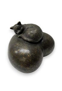 Mini urna cinzas em bronze