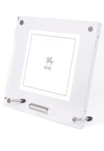 Urna molduras para fotos com tubo para cinzas