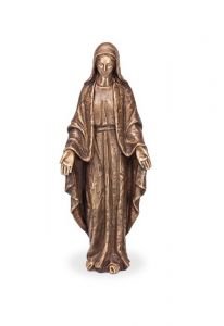 Estátua comemorativa de Maria com braços abertos – 3D, independente, com encaixe na parte inferior
