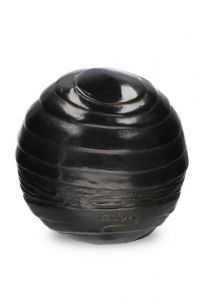 Mini urna funerária em bronze