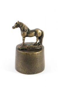 Urna caballo de pie