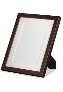Moldura de madeira marrom escuro 15x20 cm