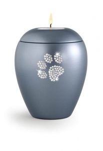 Urna funerária para animais de estimação com porta-velas