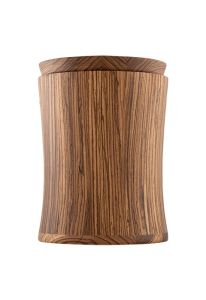 Urna funeraria de madera