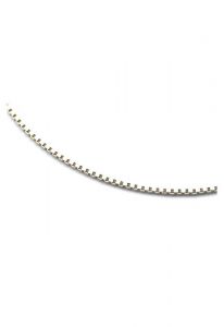 Collar de plata con eslabones venecianos