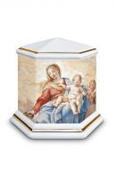 Urna funeraria porcelana